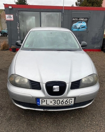 Seat Ibiza cena 4500 przebieg: 240000, rok produkcji 2003 z Leszno małe 46